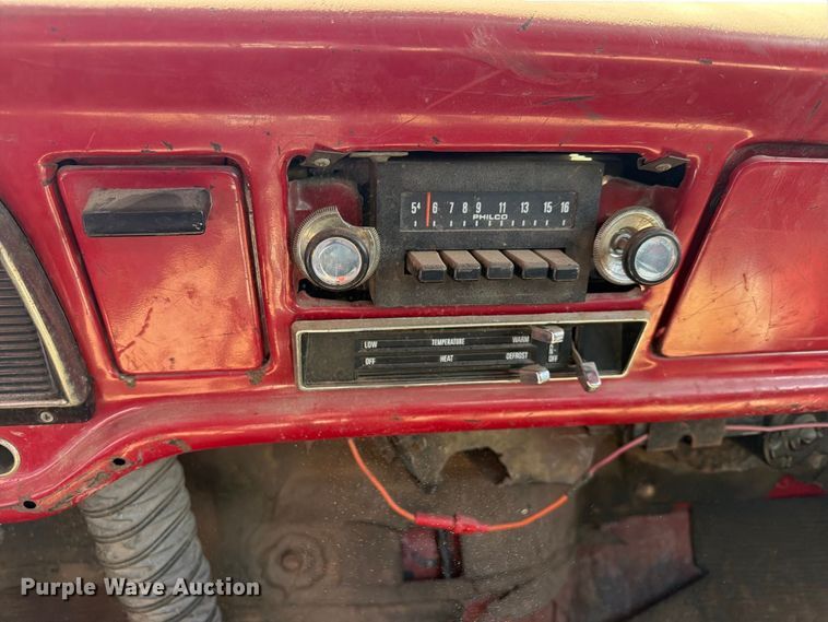 image for item EX4163 1978 Ford F600 dump truck
