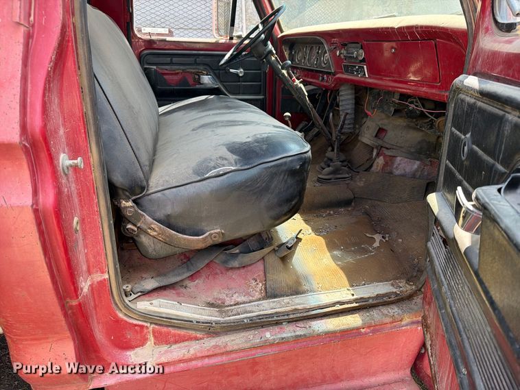 image for item EX4163 1978 Ford F600 dump truck