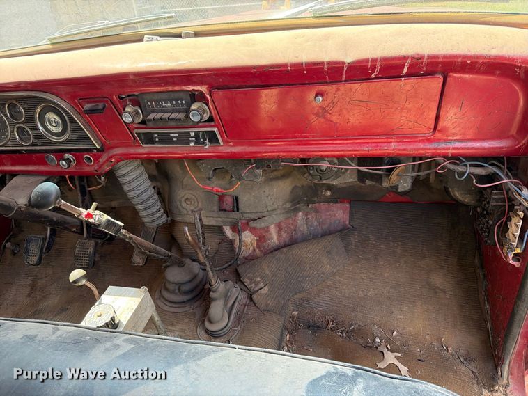 image for item EX4163 1978 Ford F600 dump truck