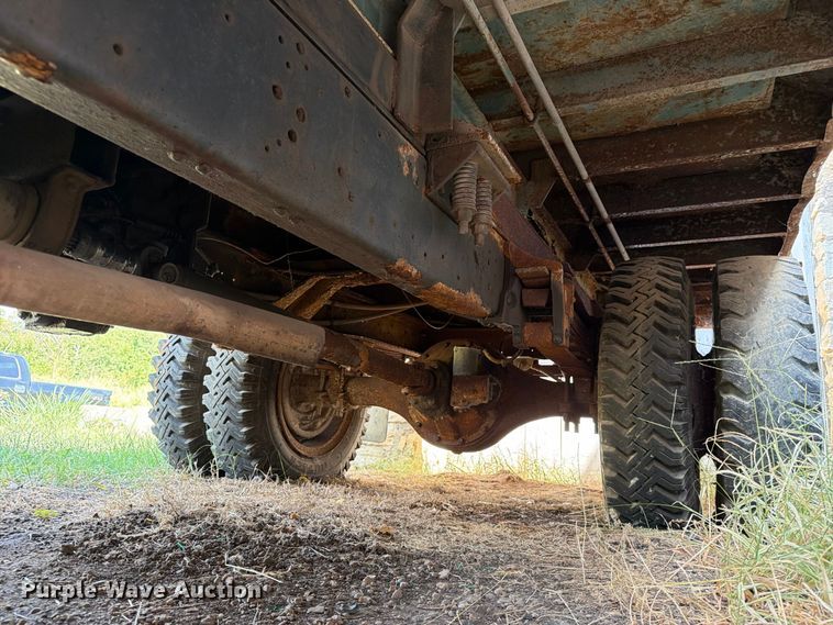 image for item EX4163 1978 Ford F600 dump truck