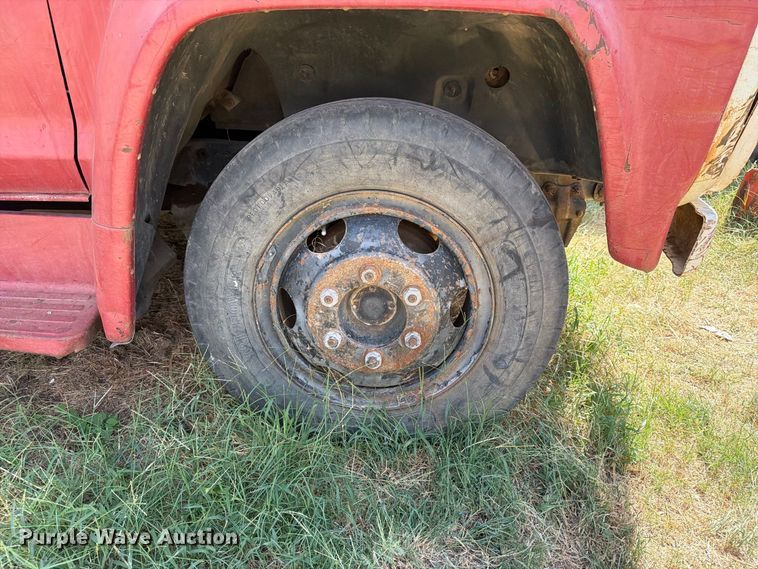image for item EX4163 1978 Ford F600 dump truck