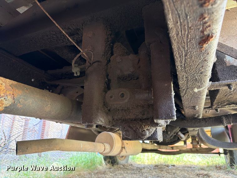 image for item EX4163 1978 Ford F600 dump truck