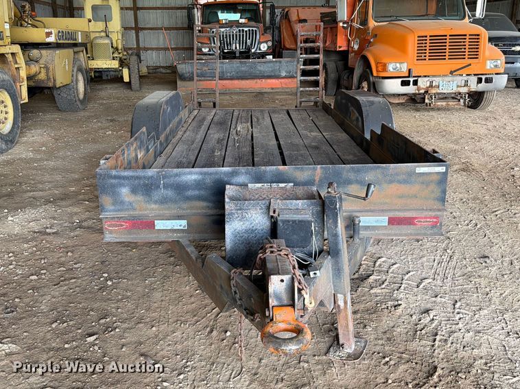 image for item FC3126 1993 Cronkhite Industries equipment trailer