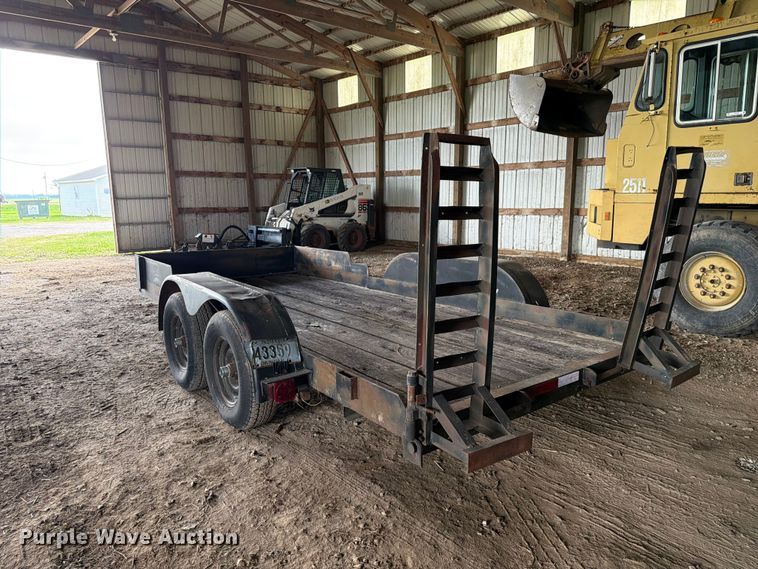 image for item FC3126 1993 Cronkhite Industries equipment trailer