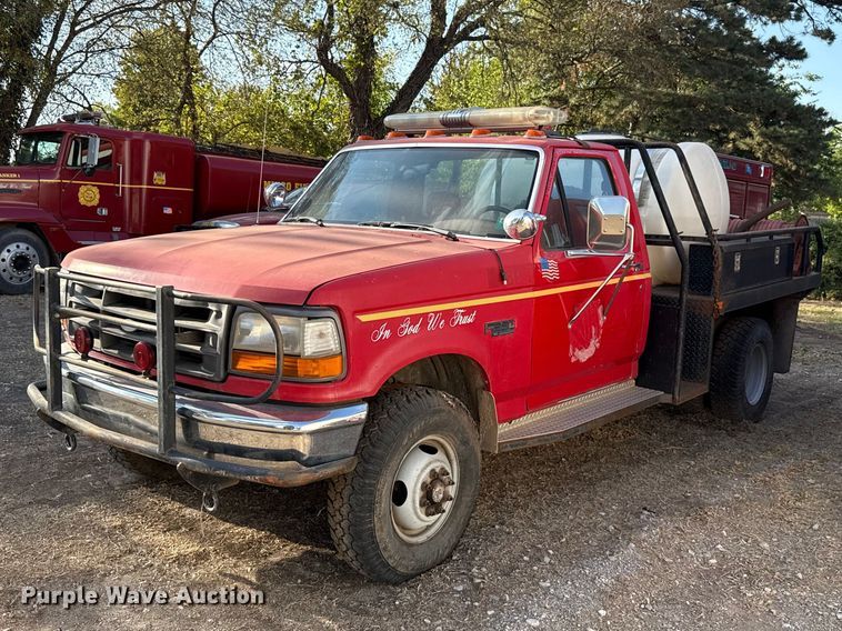 1993 Ford F350 brush fire truck