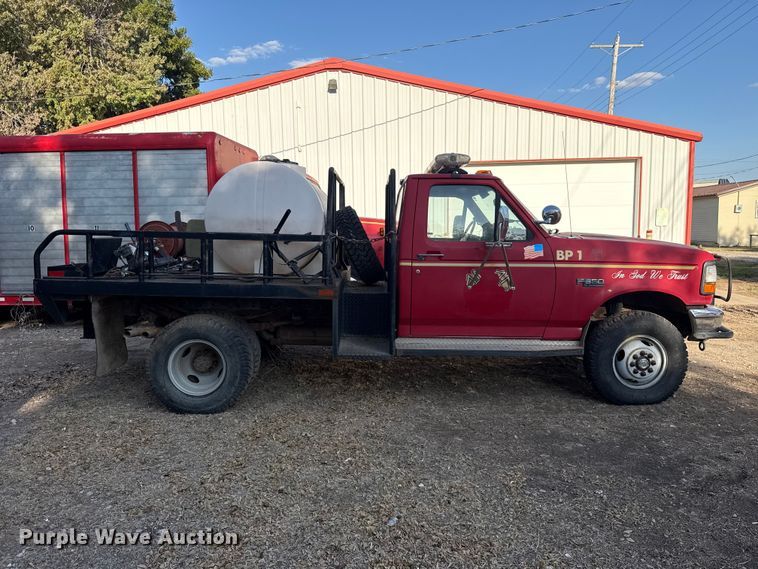 image for item FC4256 1993 Ford F350 brush fire truck