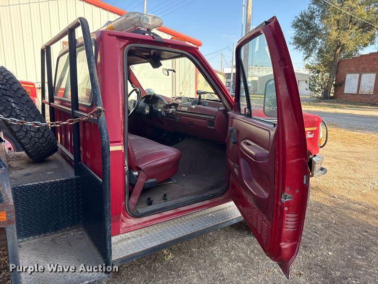 image for item FC4256 1993 Ford F350 brush fire truck