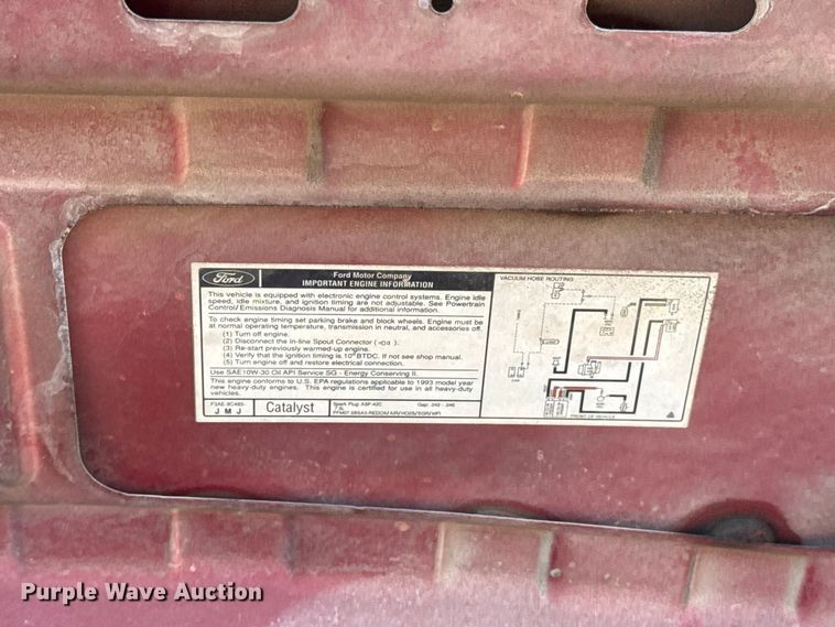 image for item FC4256 1993 Ford F350 brush fire truck