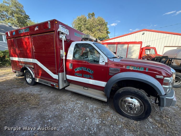 image for item FC4257 2008 Ford F550 rescue vehicle