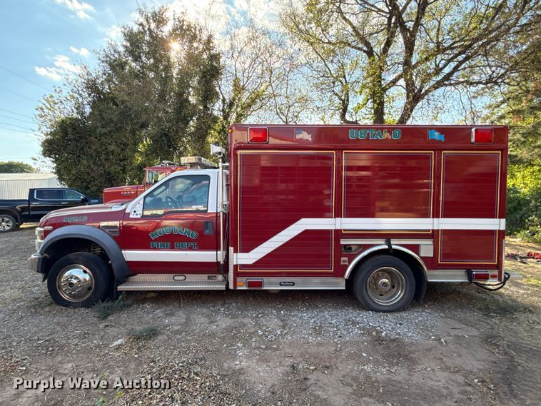 image for item FC4257 2008 Ford F550 rescue vehicle