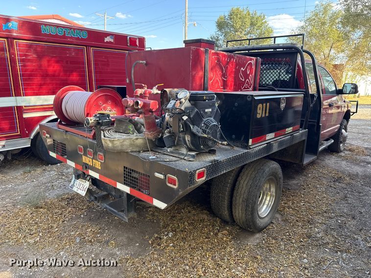image for item FC4258 2007 Dodge Ram 3500 brush fire truck