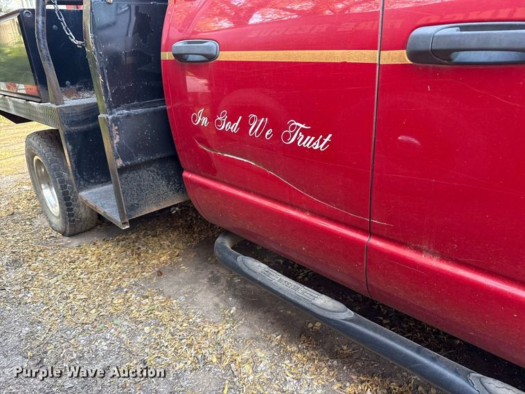 image for item FC4258 2007 Dodge Ram 3500 brush fire truck