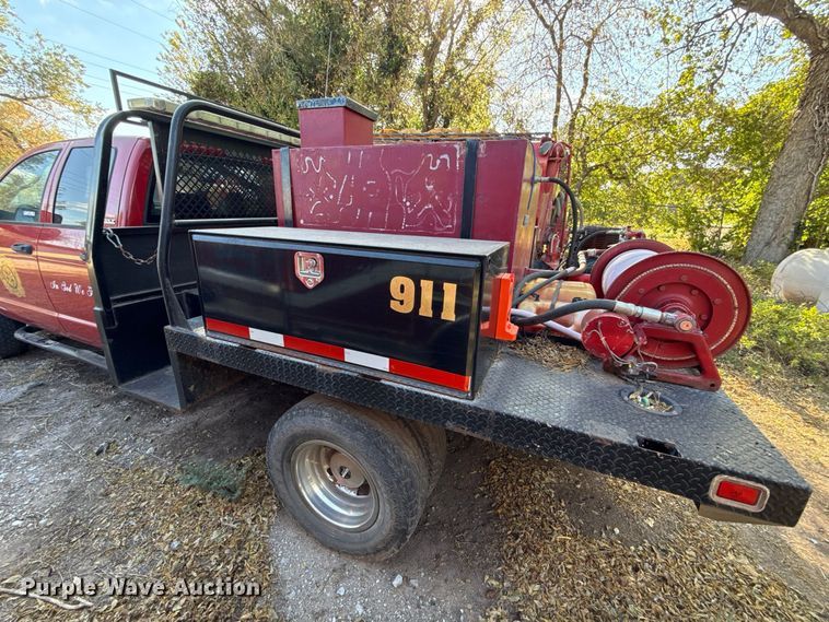 image for item FC4258 2007 Dodge Ram 3500 brush fire truck