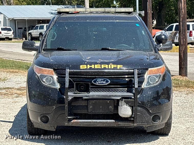 image for item FG0625 2015 Ford Explorer Police Interceptor SUV