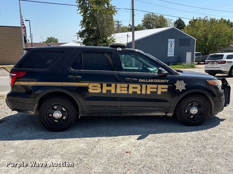 image for item FG0625 2015 Ford Explorer Police Interceptor SUV
