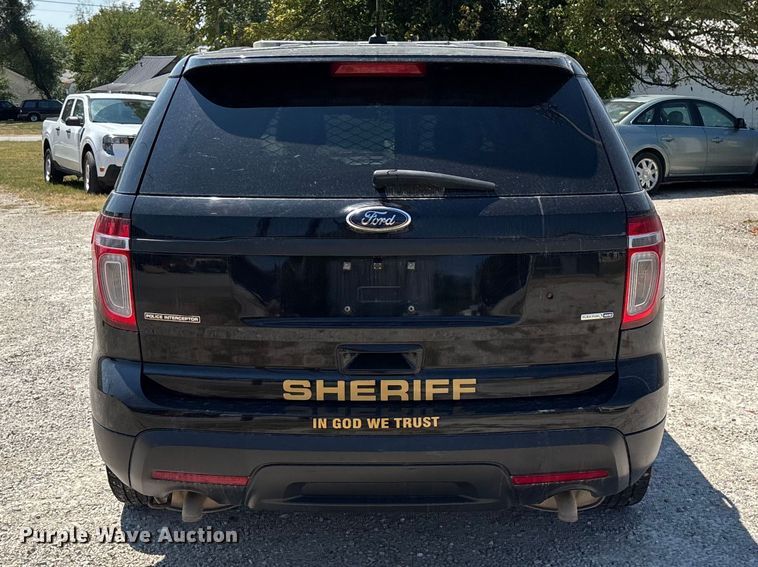 image for item FG0625 2015 Ford Explorer Police Interceptor SUV
