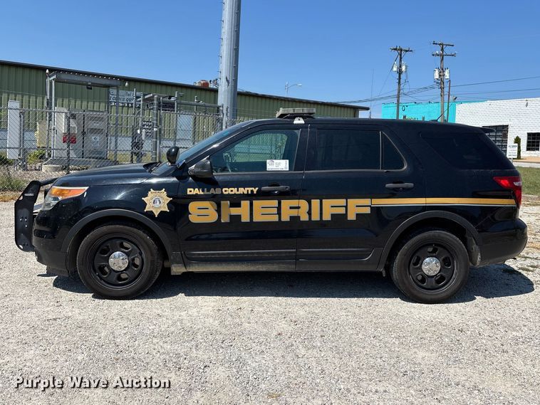 image for item FG0625 2015 Ford Explorer Police Interceptor SUV