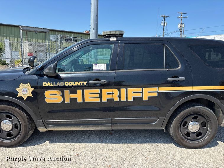 image for item FG0625 2015 Ford Explorer Police Interceptor SUV