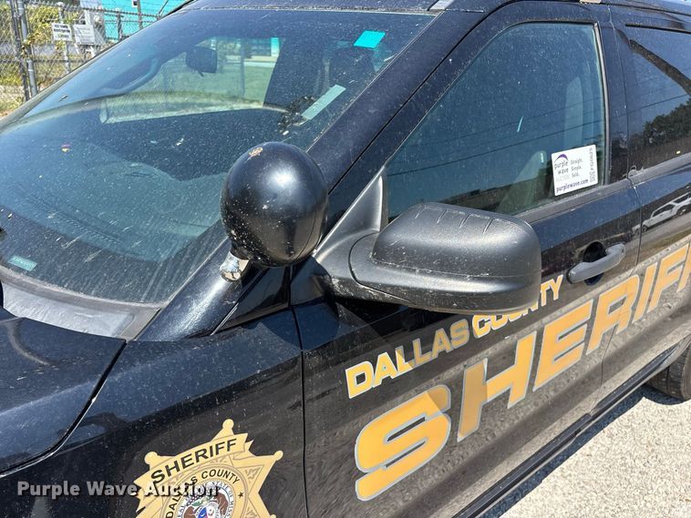 image for item FG0625 2015 Ford Explorer Police Interceptor SUV
