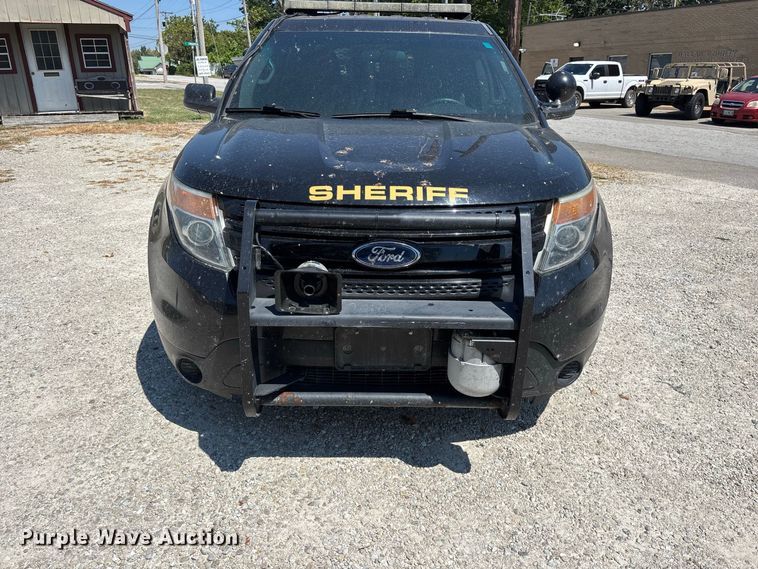 image for item FG0625 2015 Ford Explorer Police Interceptor SUV
