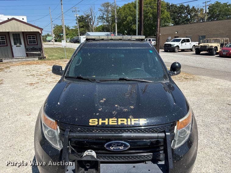 image for item FG0625 2015 Ford Explorer Police Interceptor SUV