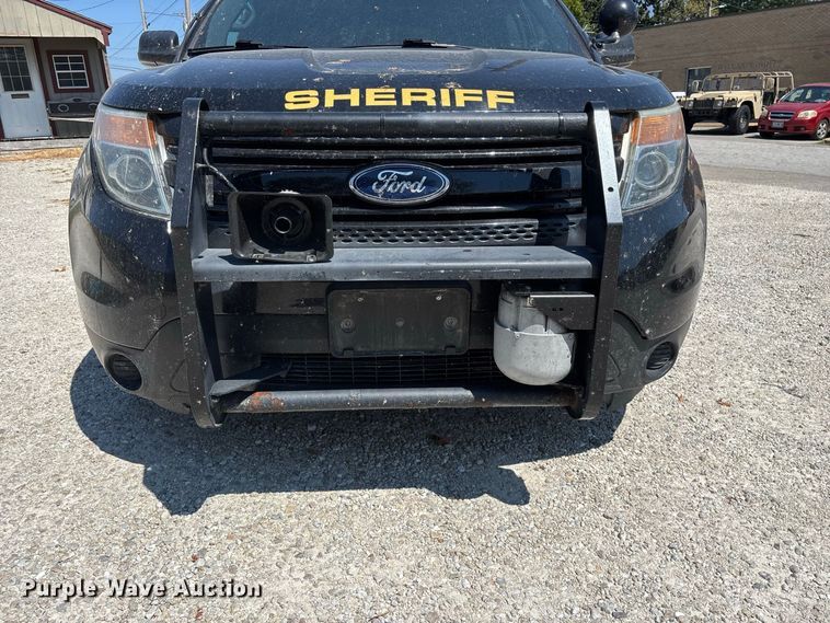 image for item FG0625 2015 Ford Explorer Police Interceptor SUV