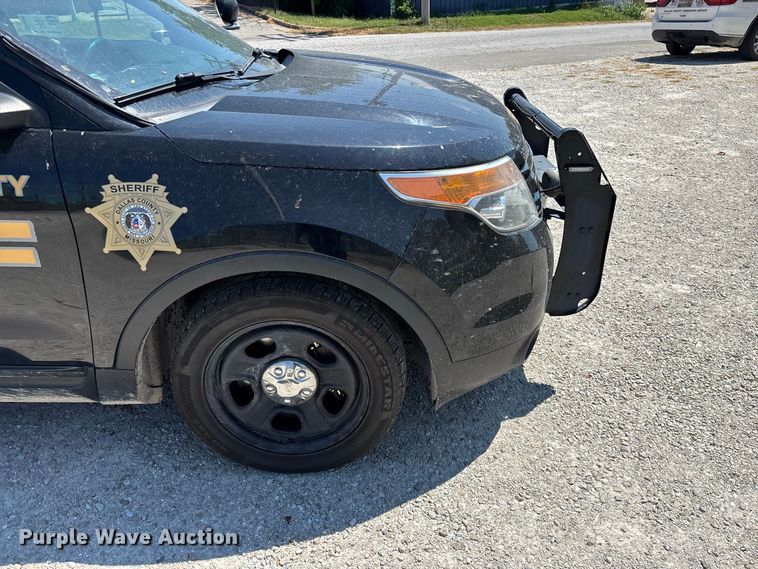 image for item FG0625 2015 Ford Explorer Police Interceptor SUV