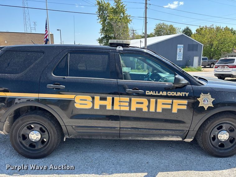 image for item FG0625 2015 Ford Explorer Police Interceptor SUV