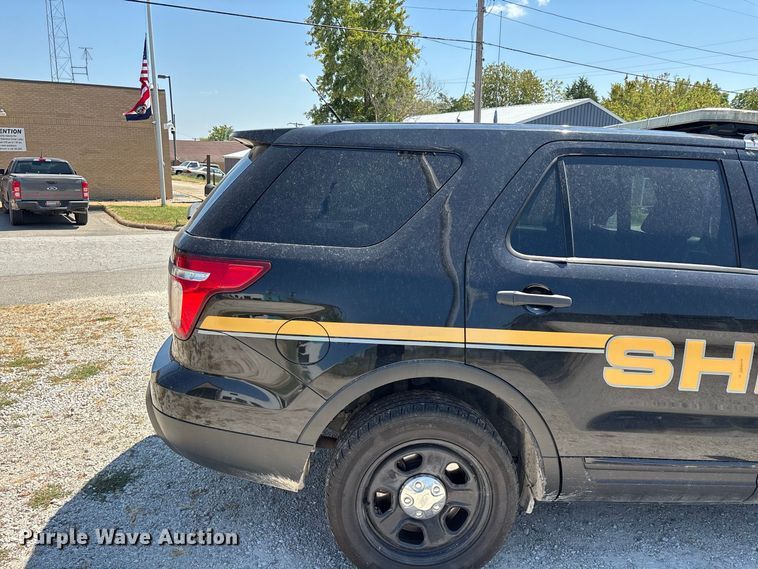 image for item FG0625 2015 Ford Explorer Police Interceptor SUV