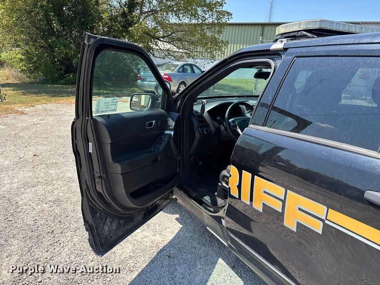 image for item FG0625 2015 Ford Explorer Police Interceptor SUV