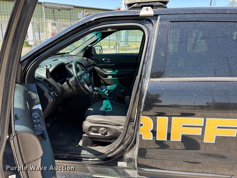 image for item FG0625 2015 Ford Explorer Police Interceptor SUV