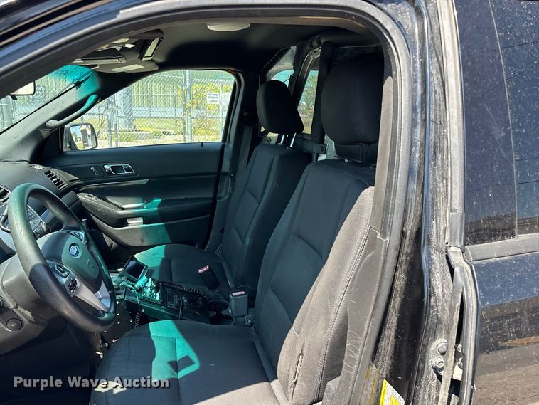 image for item FG0625 2015 Ford Explorer Police Interceptor SUV