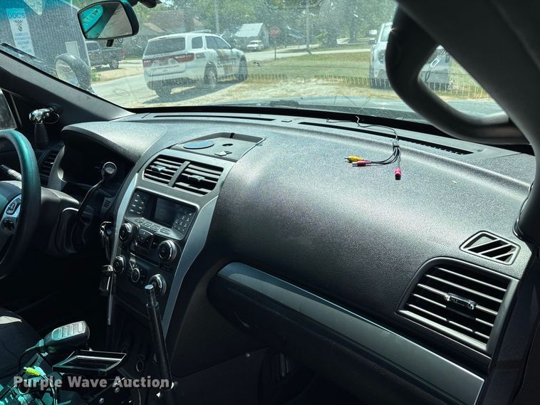 image for item FG0625 2015 Ford Explorer Police Interceptor SUV