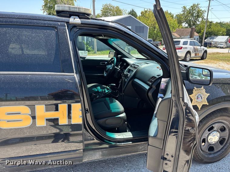 image for item FG0625 2015 Ford Explorer Police Interceptor SUV