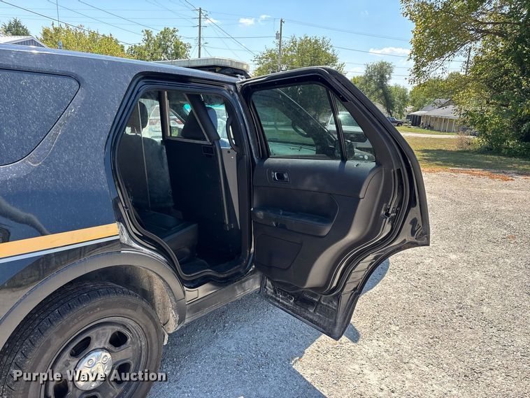 image for item FG0625 2015 Ford Explorer Police Interceptor SUV