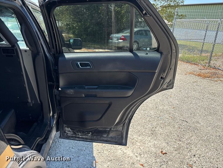 image for item FG0625 2015 Ford Explorer Police Interceptor SUV