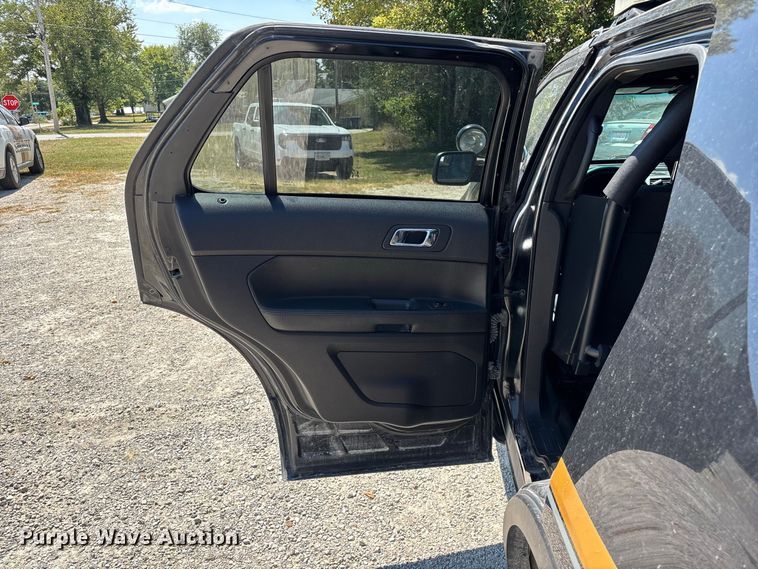 image for item FG0625 2015 Ford Explorer Police Interceptor SUV