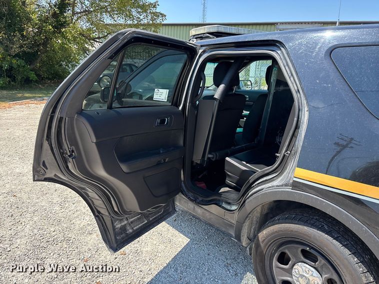 image for item FG0625 2015 Ford Explorer Police Interceptor SUV