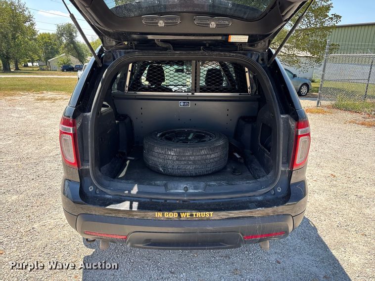 image for item FG0625 2015 Ford Explorer Police Interceptor SUV