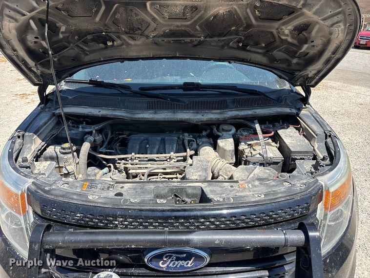 image for item FG0625 2015 Ford Explorer Police Interceptor SUV