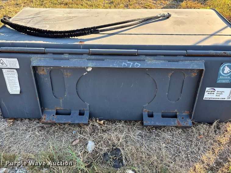 image for item FG0633 Wolverine Attachments skid steer sweeper
