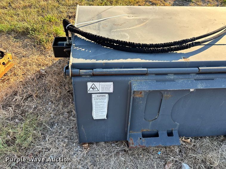 image for item FG0633 Wolverine Attachments skid steer sweeper