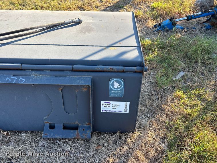 image for item FG0633 Wolverine Attachments skid steer sweeper