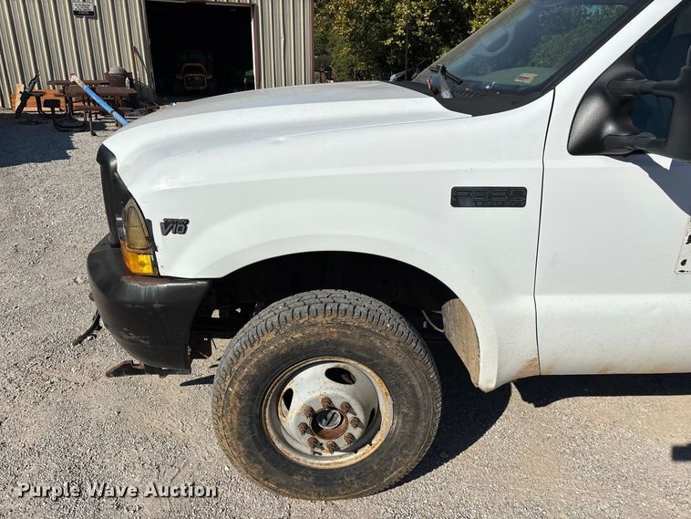 image for item FG0636 1999 Ford F-350 dump bed pickup truck