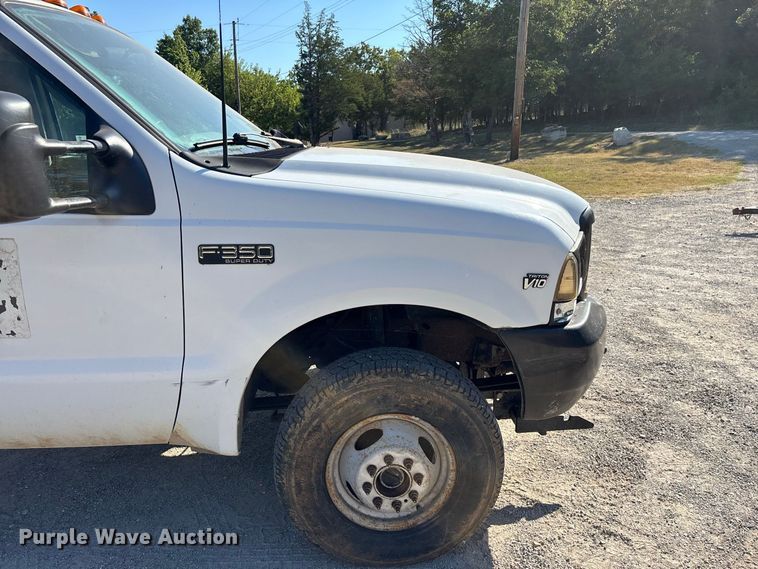 image for item FG0636 1999 Ford F-350 dump bed pickup truck
