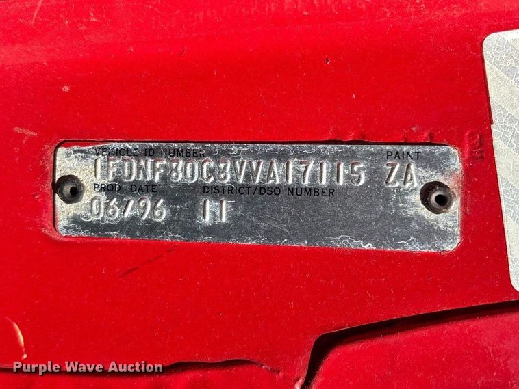 image for item FG0640 1997 Ford tanker fire truck