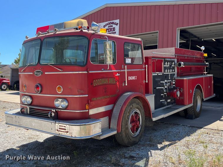 1971 International Harvester General C0-8190 pumper fire truck