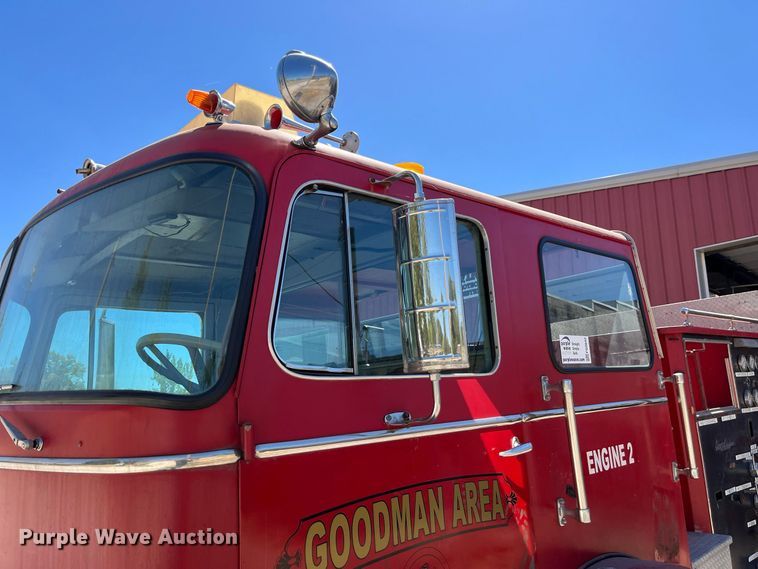 image for item FG0642 1971 International Harvester General C0-8190 pumper fire truck