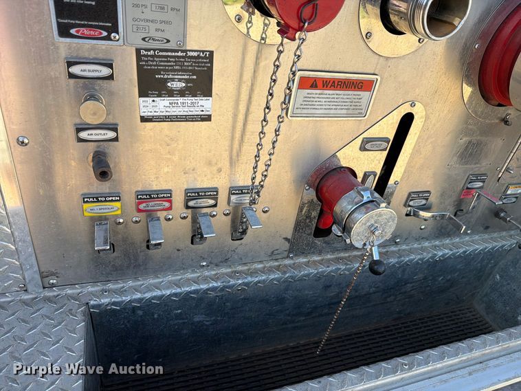 image for item FH6358 2008 Pierce Arrow XT pumper fire truck
