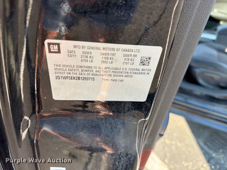 image for item FH6372 2011 Chevrolet Impala 